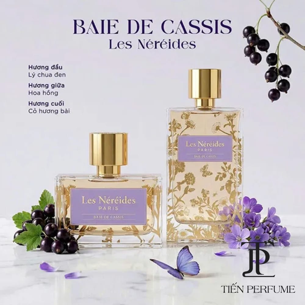 Les Nereides Baie de Cassis EDP 25 Nước hoa Les Nereides Baie de Cassis auth _ Tiến Perfume