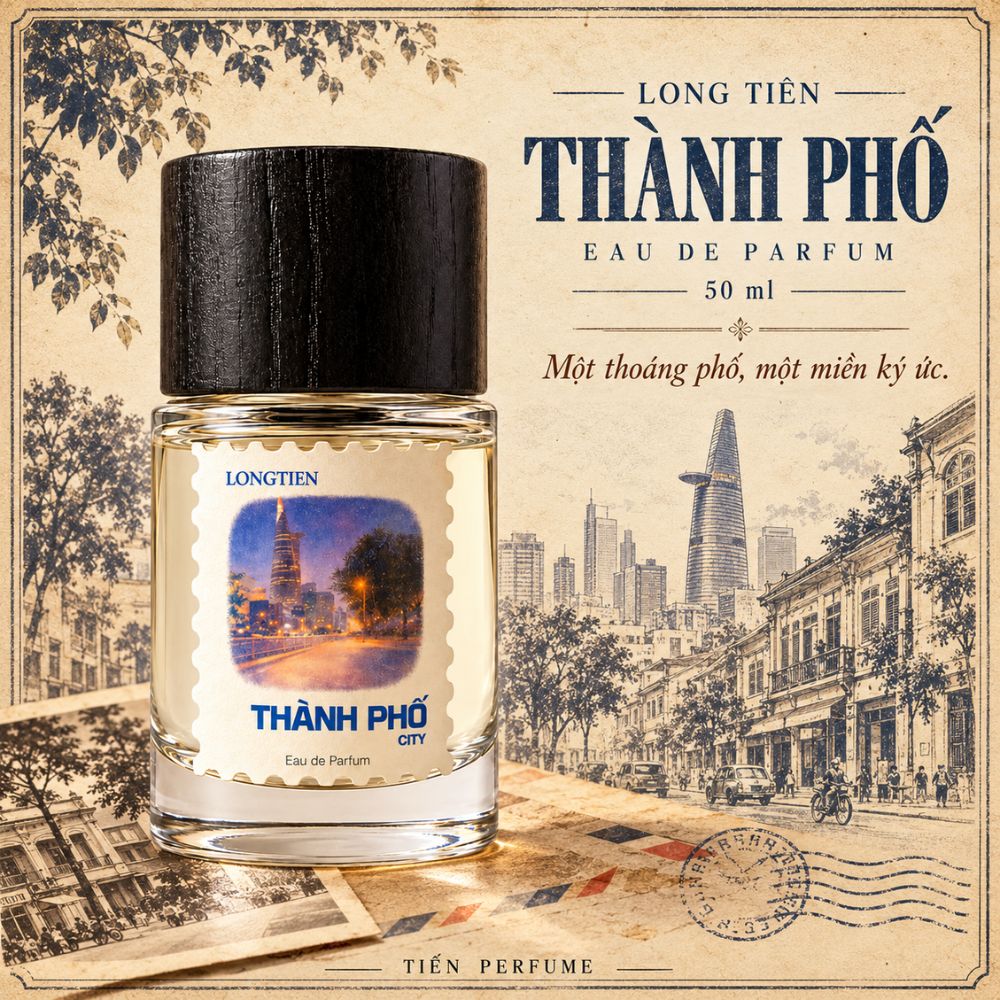Long Tiên Thành Phố EDP 8 Authentic Perfume Long Tiên Thành Phố EDP 50ml _ Tiến Perfume